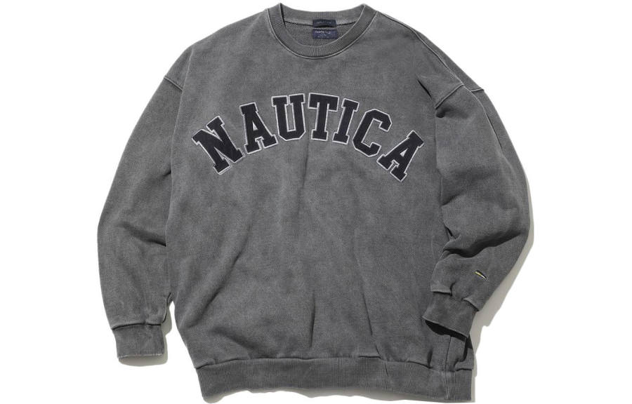 NAUTICA JAPAN Sweatshirts Men's Crew Neck Moderate Regular
