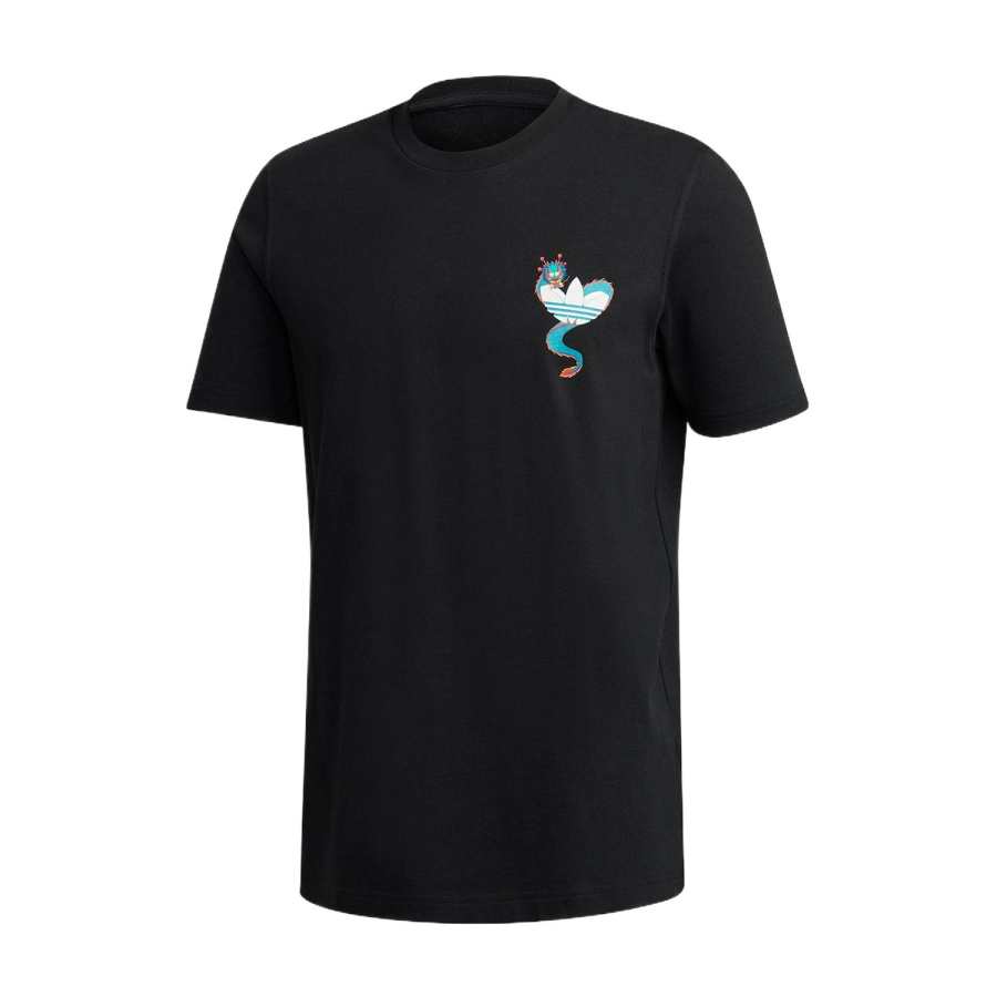 Adidas Adidas T Shirts Men's Black Crew Neck Thin