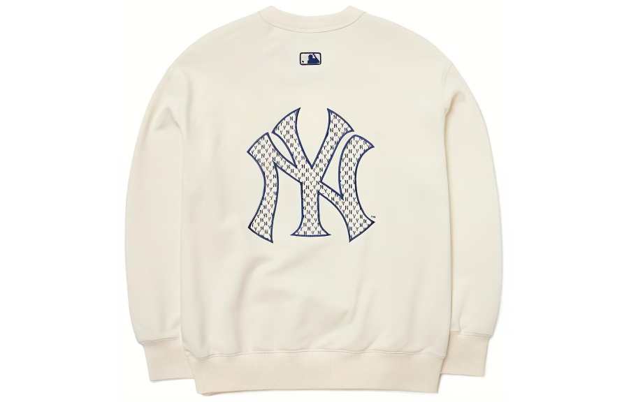 MLB MLB Sweatshirt Fall Unisex Ivory White