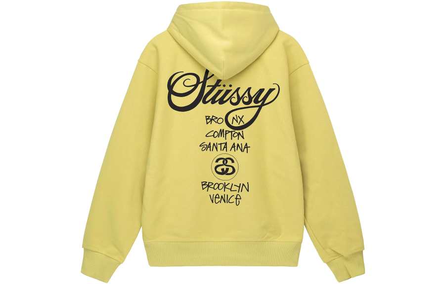 Stussy Sweatshirts Unisex Hooded Moderate Cardigan