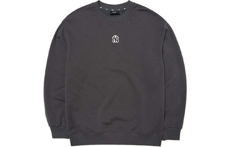 MLB New York Yankees Sweatshirts Unisex Brown Crew Neck Moderate Regular
