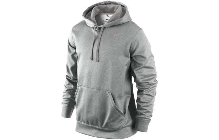 Nike Nike Sweatshirts Men's Gray Hooded Moderate Regular