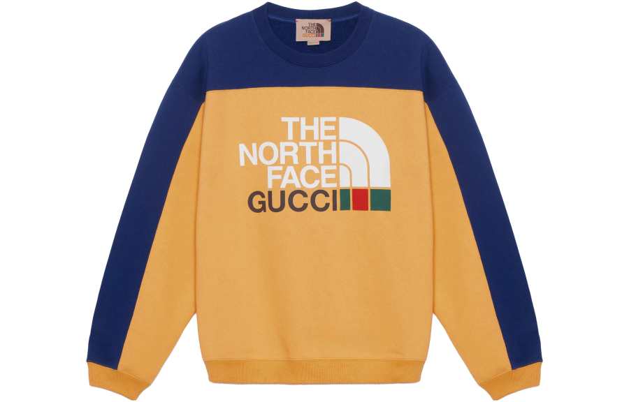 GUCCI x THE NORTH FACE Gucci X The North Face SS22 Sweatshirt Men's Orange