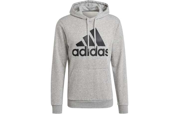 Adidas Adidas Sweatshirts Men's Gray Hooded Moderate Regular