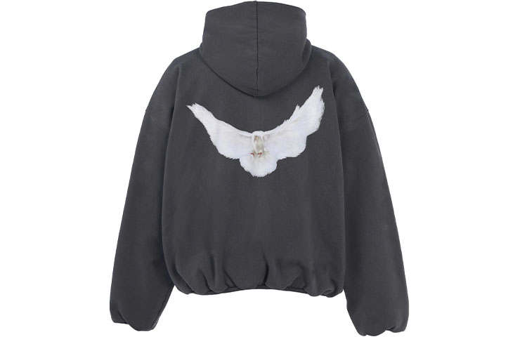 YEEZY X GAP X Balenciaga Dove Hoodie Dark Grey