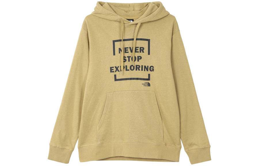 THE NORTH FACE Sweatshirts Unisex Yellow Hooded Moderate Regular