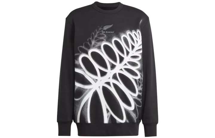 Adidas Adidas Sweatshirts Men's Black Crew Neck Moderate Regular