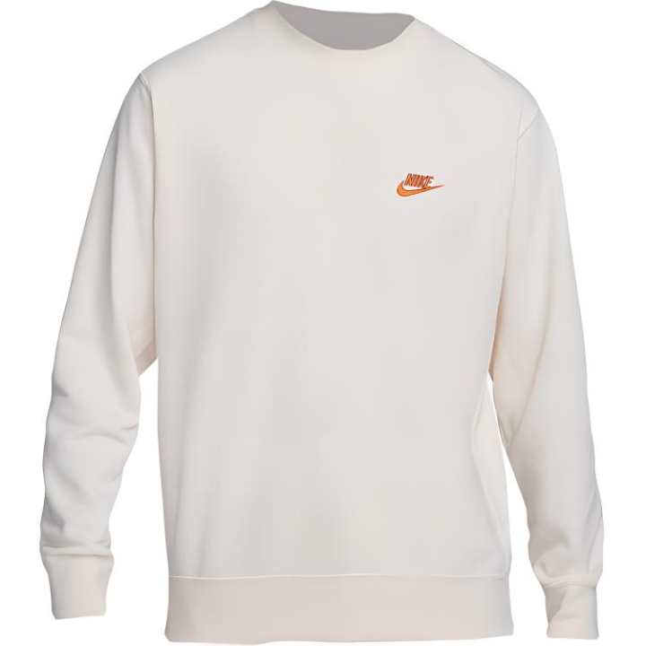 Nike Nike Sweatshirts Men's Light Ivory Crew Neck Moderate Other
