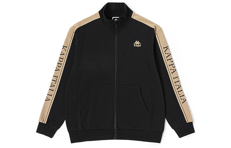 Kappa Sweatshirts Unisex Stand Collar Moderate Cardigan