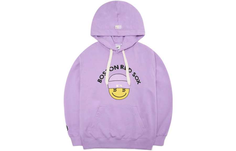 MLB MLB Sweatshirts Unisex Purple Hooded Moderate Regular