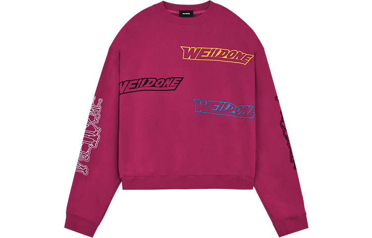 WE11DONE WE11DONE Sweatshirt Unisex Pink