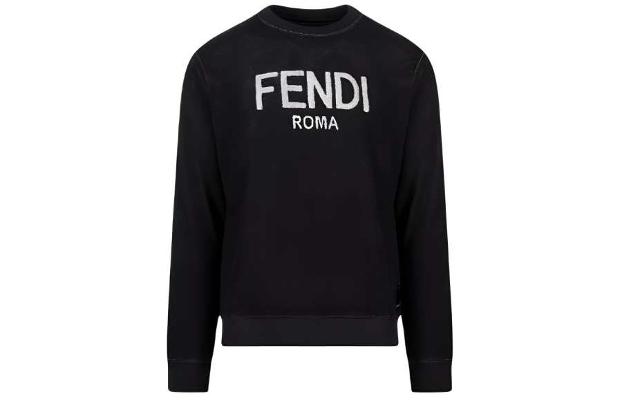 FENDI FENDI SS22 Sweatshirt Men's Black