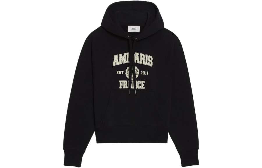 AMIPARIS AMIPARIS Logo-print Drawstring Hoodie