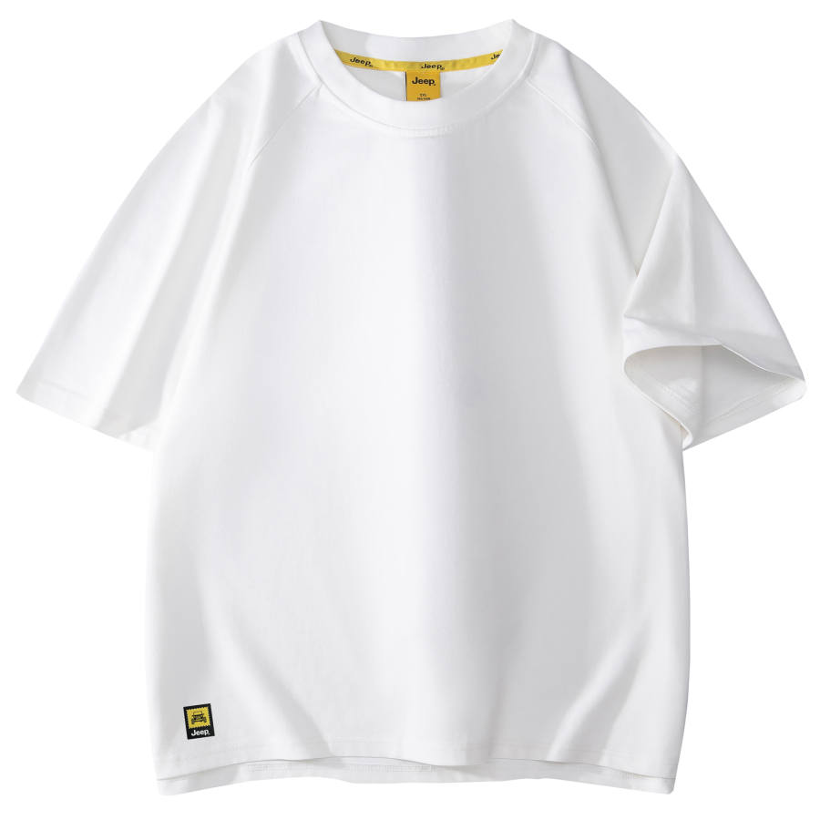 Jeep T Shirts Unisex Crew Neck Moderate Straight Fit