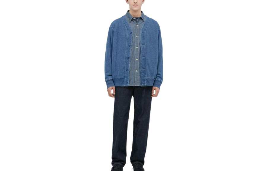 UNIQLO Sweatshirt Unisex Royal Blue