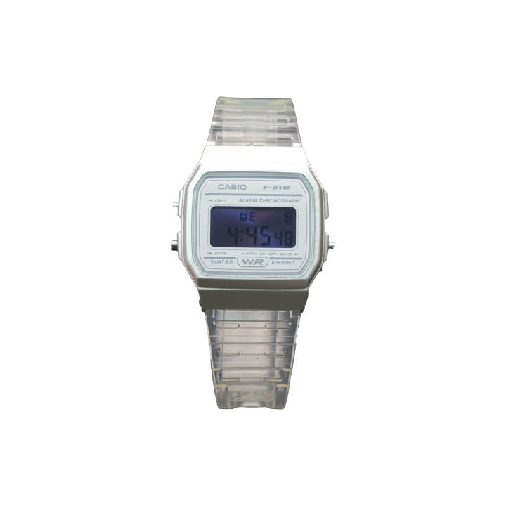 CASIO CASIO Custom Collection Quartz Movement Resin Rubber Strap Watch 38.2*35.2 Unisex Purple Watch Dial