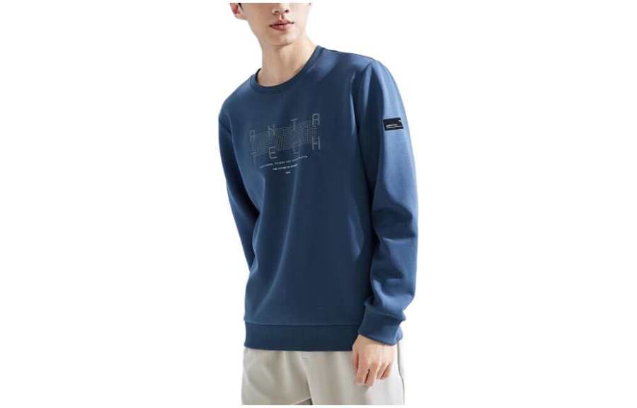Anta Life Collection Sweatshirt Men's Whale Fin Blue