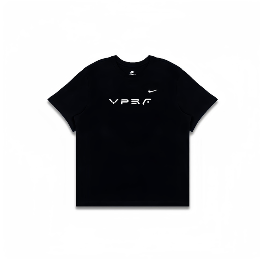 Nike Nike T Shirts Men's Black Crew Neck Moderate Straight Fit
