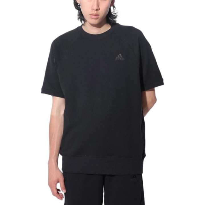 Adidas Adidas T Shirts Men's Black Crew Neck Moderate Other