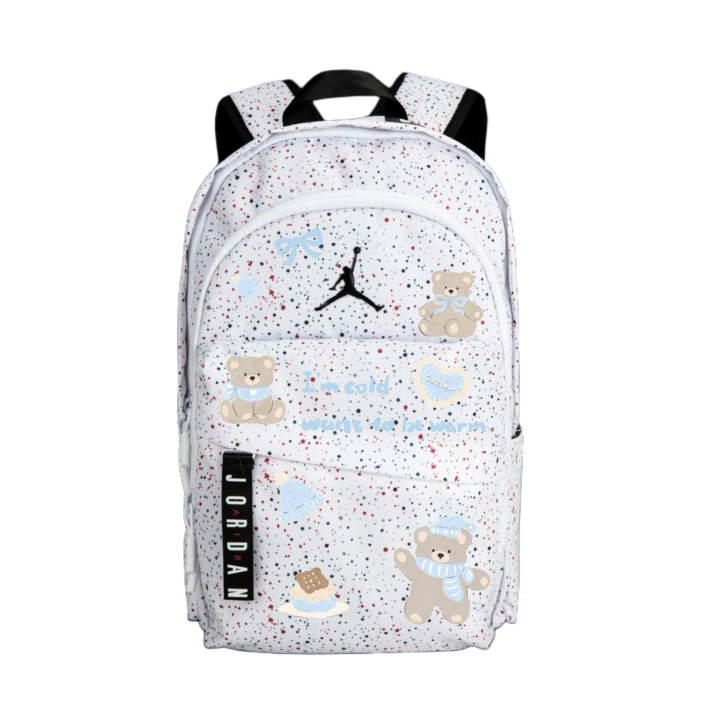 Jordan Jordan Polyester Backpack Regular Unisex White