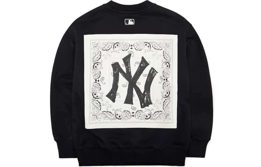 MLB MLB Sweatshirts Unisex Black Crew Neck Moderate Regular