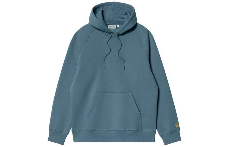 Carhartt WIP Sweatshirts Men's Blue Hooded Non Detachable Moderate