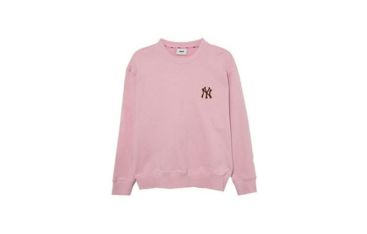 MLB MLB Sweatshirts Unisex Light Pink Crew Neck Moderate Regular