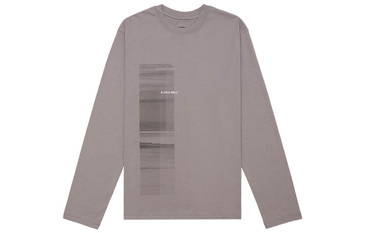 A-COLD-WALL* A COLD WALL* Sweatshirts Unisex Gray Crew Neck Moderate Regular