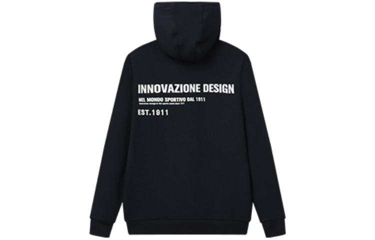 FILA Sweatshirts Men's Dark Blue Hooded Moderate