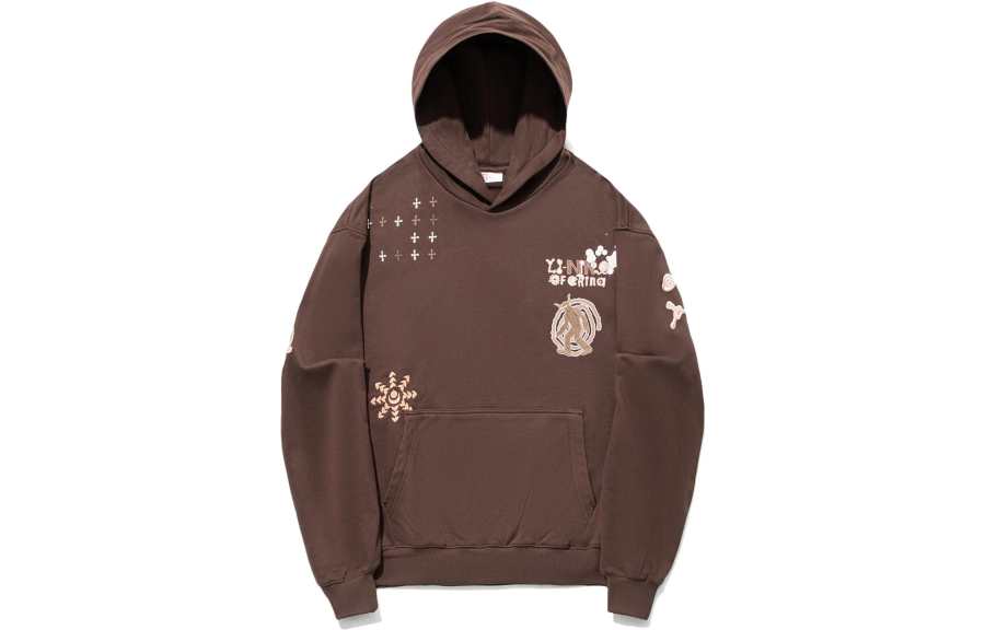 Li-Ning Li Ning Sweatshirt Unisex Earth Umber