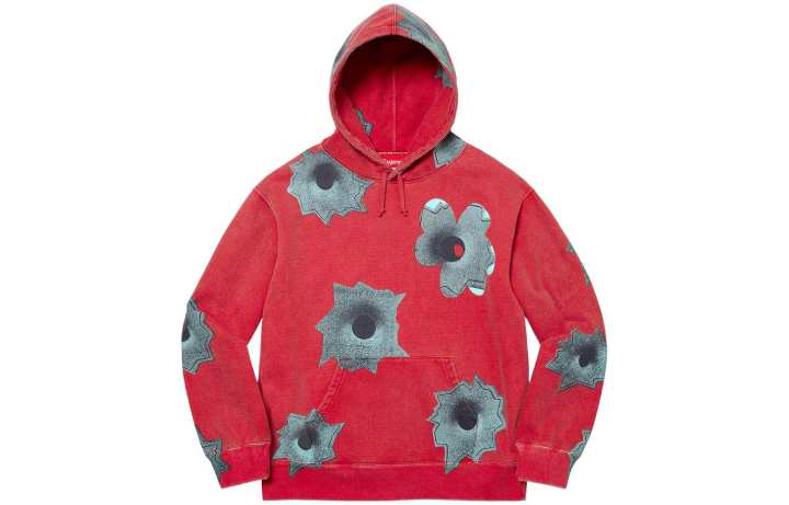 Supreme Supreme X Nate Lowman Hooded Sweatshirt