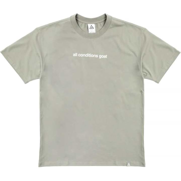 Nike Nike ACG DRI FIT T Shirt Men's Dark Gray Mud