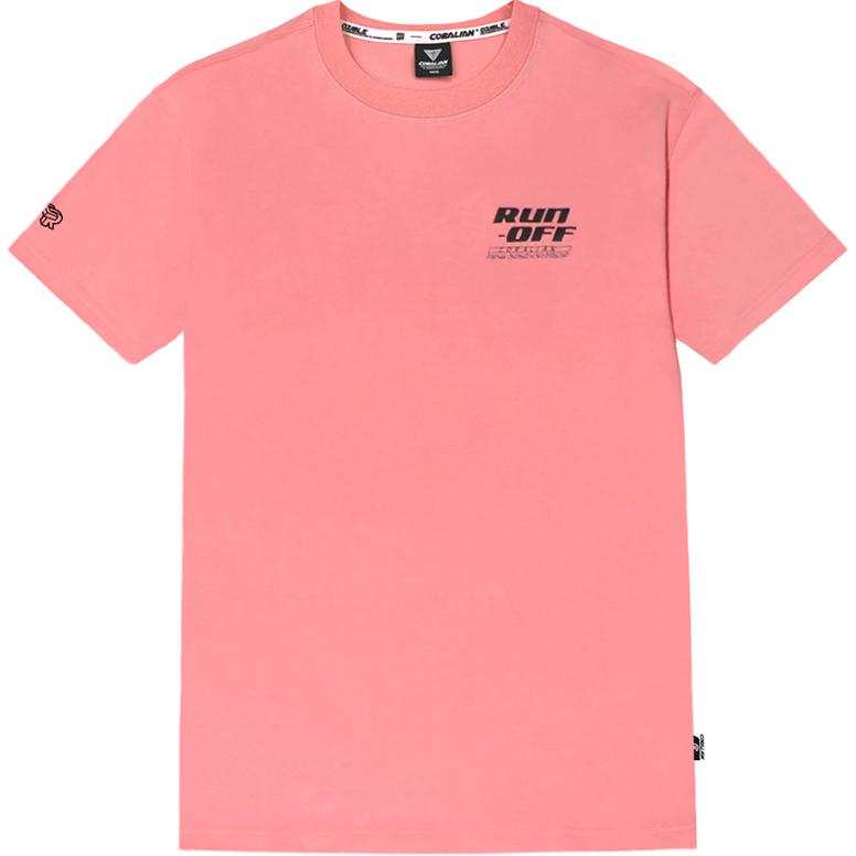 CORALIAN T Shirts Unisex Pink Crew Neck