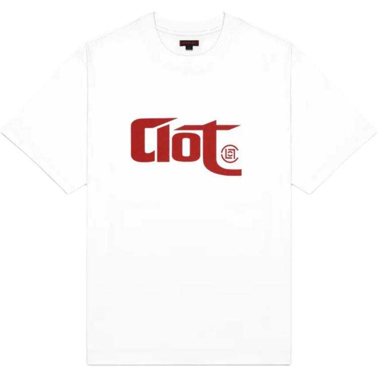 CLOT SS25 T Shirts Unisex White Crew Neck Moderate Straight Fit