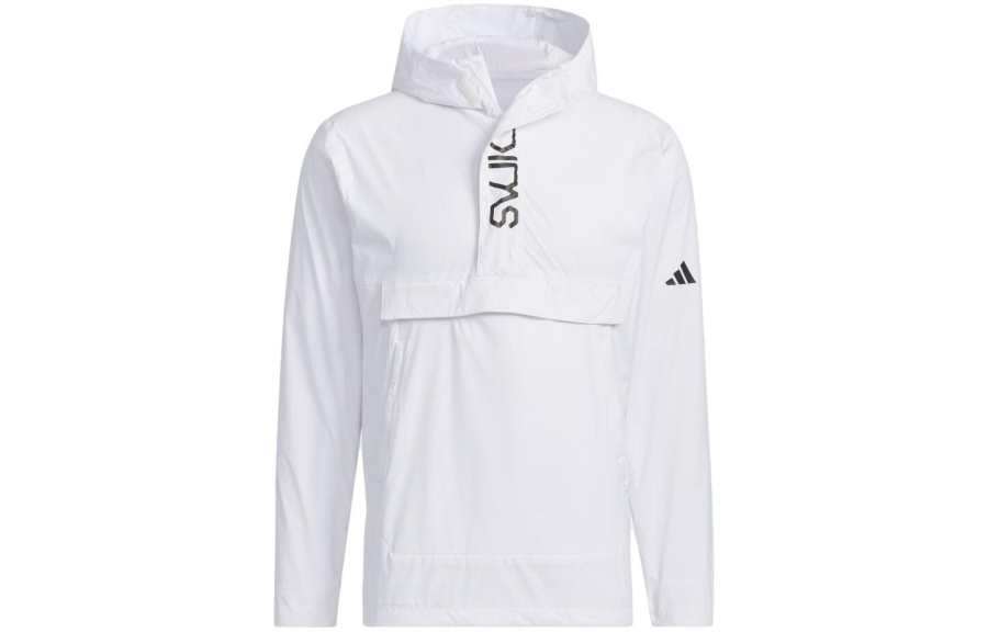 Adidas Adidas Sweatshirts Men's White Hooded Moderate Regular