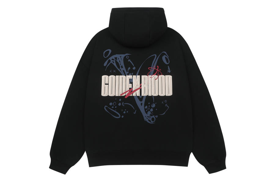UZIS Sweatshirts Unisex Hooded Non Detachable Moderate