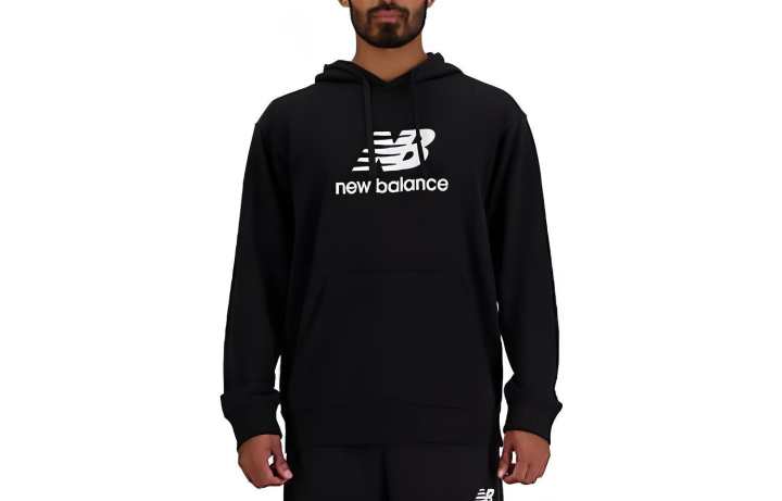New Balance New Balance Logo Printed Drawstring Hoodie