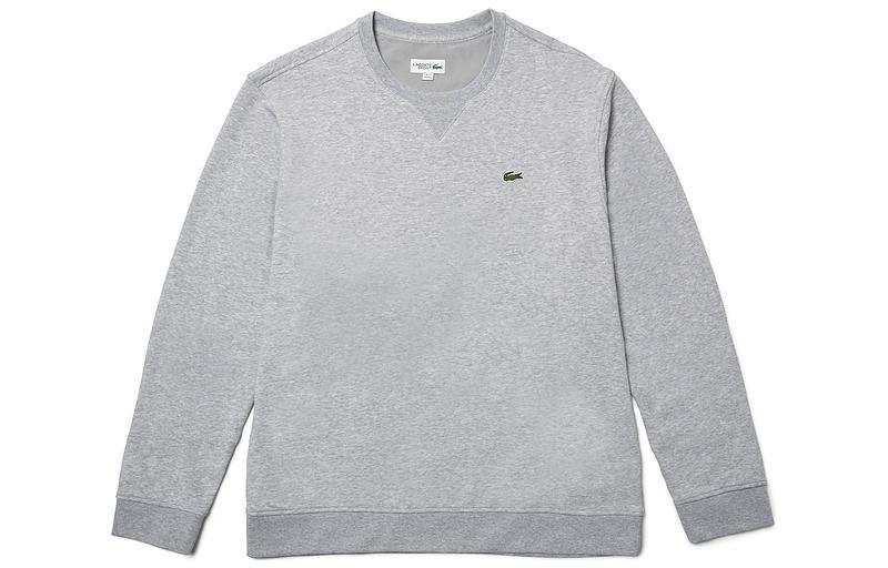 LACOSTE LACOSTE Sweatshirts Men's Gray Crew Neck Moderate Regular