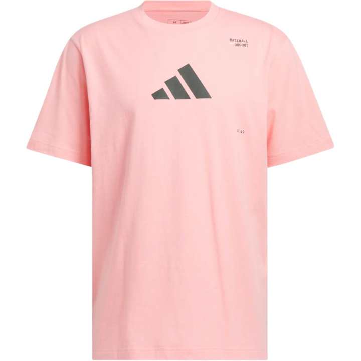 Adidas Adidas T Shirts Men's Pink Crew Neck Moderate