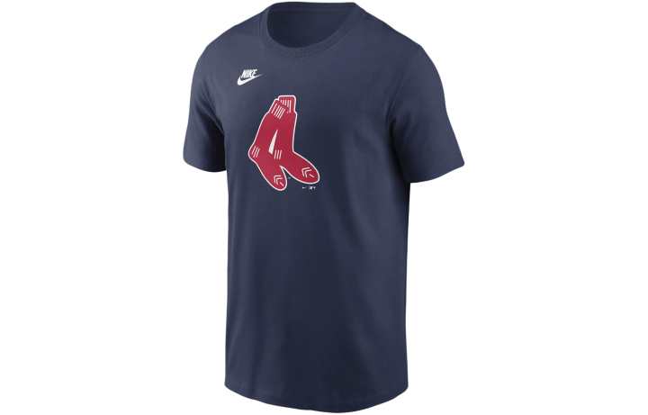 Nike Nike T Shirt Boston Red Sox Men's Marine Blue