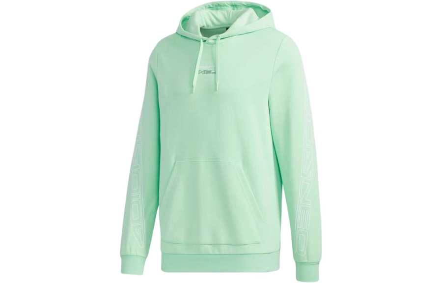 Adidas Neo Sweatshirts Men's Green Hooded Moderate Other