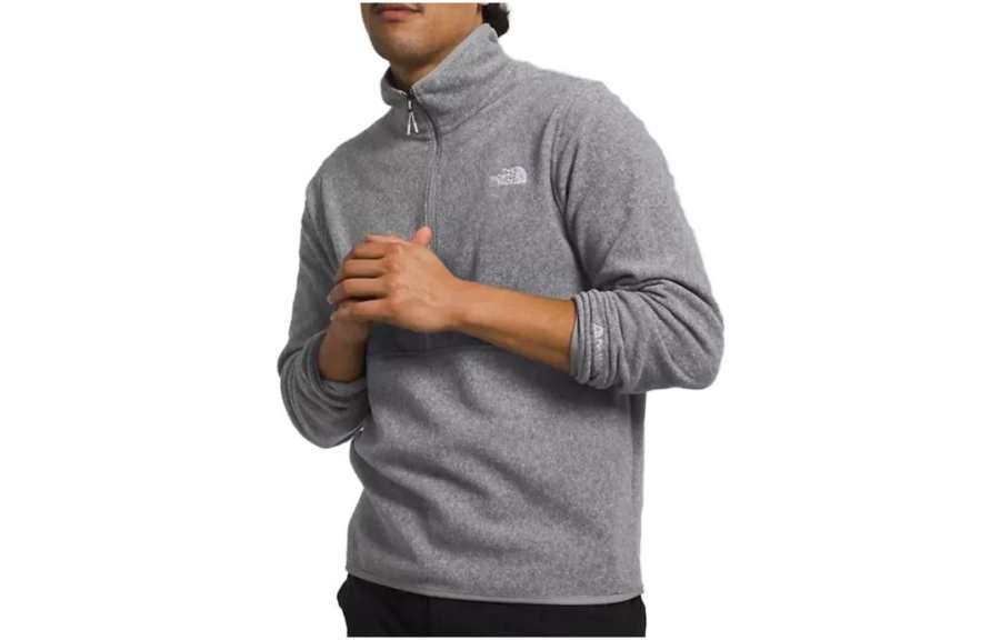 THE NORTH FACE Sweatshirts Men's Gray Turtleneck Moderate Regular
