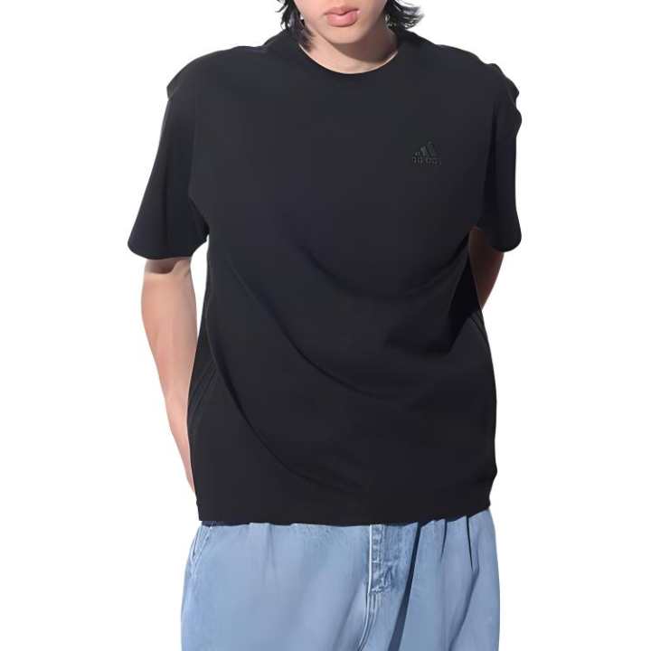 Adidas Adidas T Shirts Unisex Black Crew Neck Moderate Other