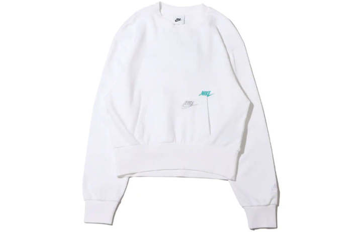 Nike Nike Sweatshirts Men's White Crew Neck Moderate Regular