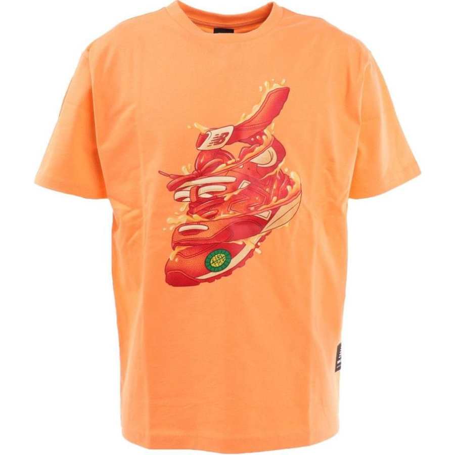 New Balance New Balance T Shirt Men's Orange