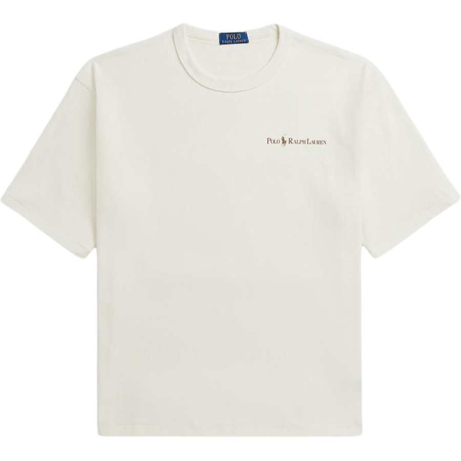 Polo Ralph Lauren SS24 T Shirt Loose Fit Men's Cream