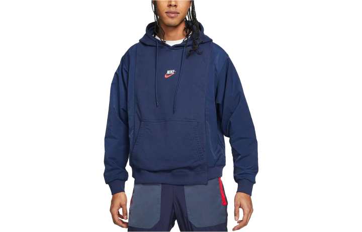 Nike Nike Hoodie Sweatshirt Men's Dark Blue