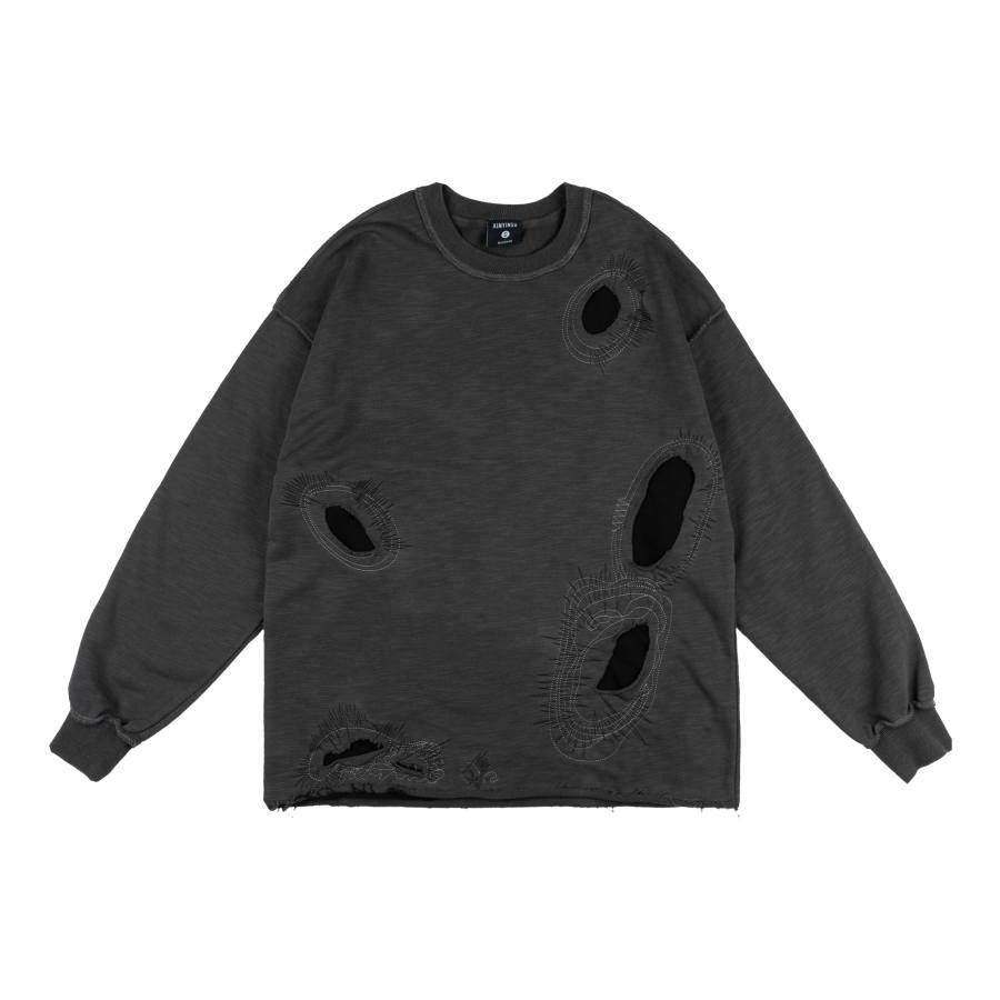 XINYINSU X P&D Sweatshirts Unisex Crew Neck Moderate Regular