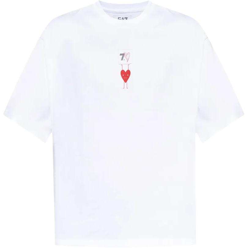 EMPORIO ARMANI Ea7 EMPORIO ARMANI Graphic Printed Crewneck T Shirt