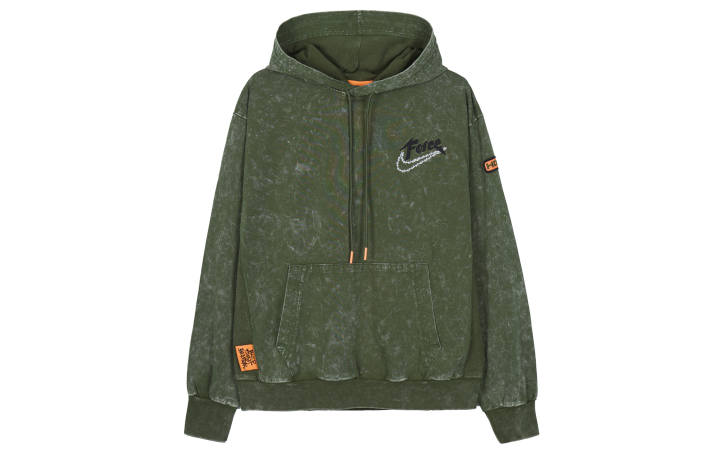 Nike Nike Sweatshirts Men's Green Hooded Moderate Other